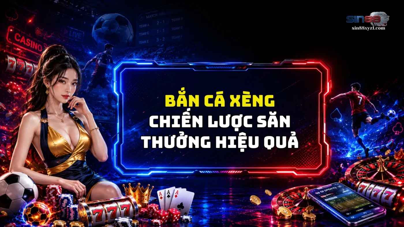 Bắn Cá Xèng - Chiến Lược Săn Thưởng Hiệu Quả 2026 Tại SIN88