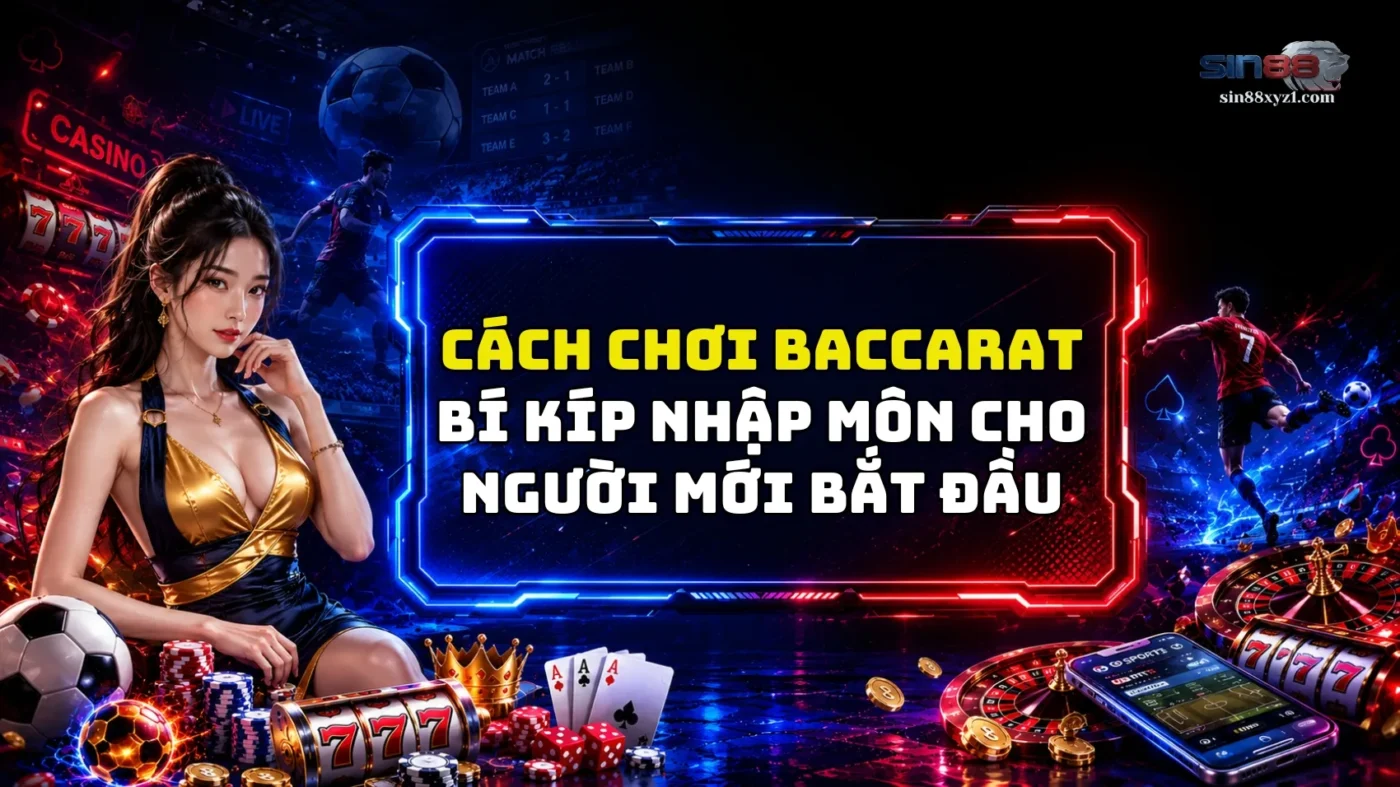 Cách Chơi Baccarat - Bí Kíp Nhập Môn Cho Người Mới Bắt Đầu