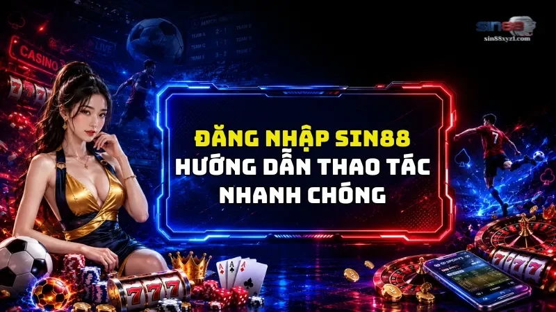 Đăng Nhập SIN88 – Hướng Dẫn Thao Tác Nhanh Chóng