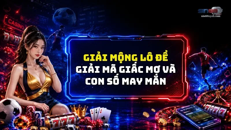Giải Mộng Lô Đề – Giải Mã Giấc Mơ & Con Số May Mắn Chính Xác